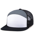 Pacific Headwear 6-panel Arch Trucker Snapback Cap