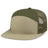 Pacific Headwear 6-panel Arch Trucker Snapback Cap
