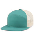 Pacific Headwear 6-panel Arch Trucker Snapback Cap