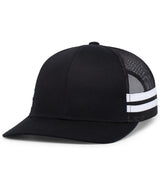 Pacific Headwear Low-profile Stripe Trucker Cap