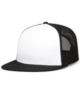 Pacific Headwear D-series 5-panel Trucker Snapback Cap