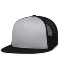 Pacific Headwear D-series 5-panel Trucker Snapback Cap