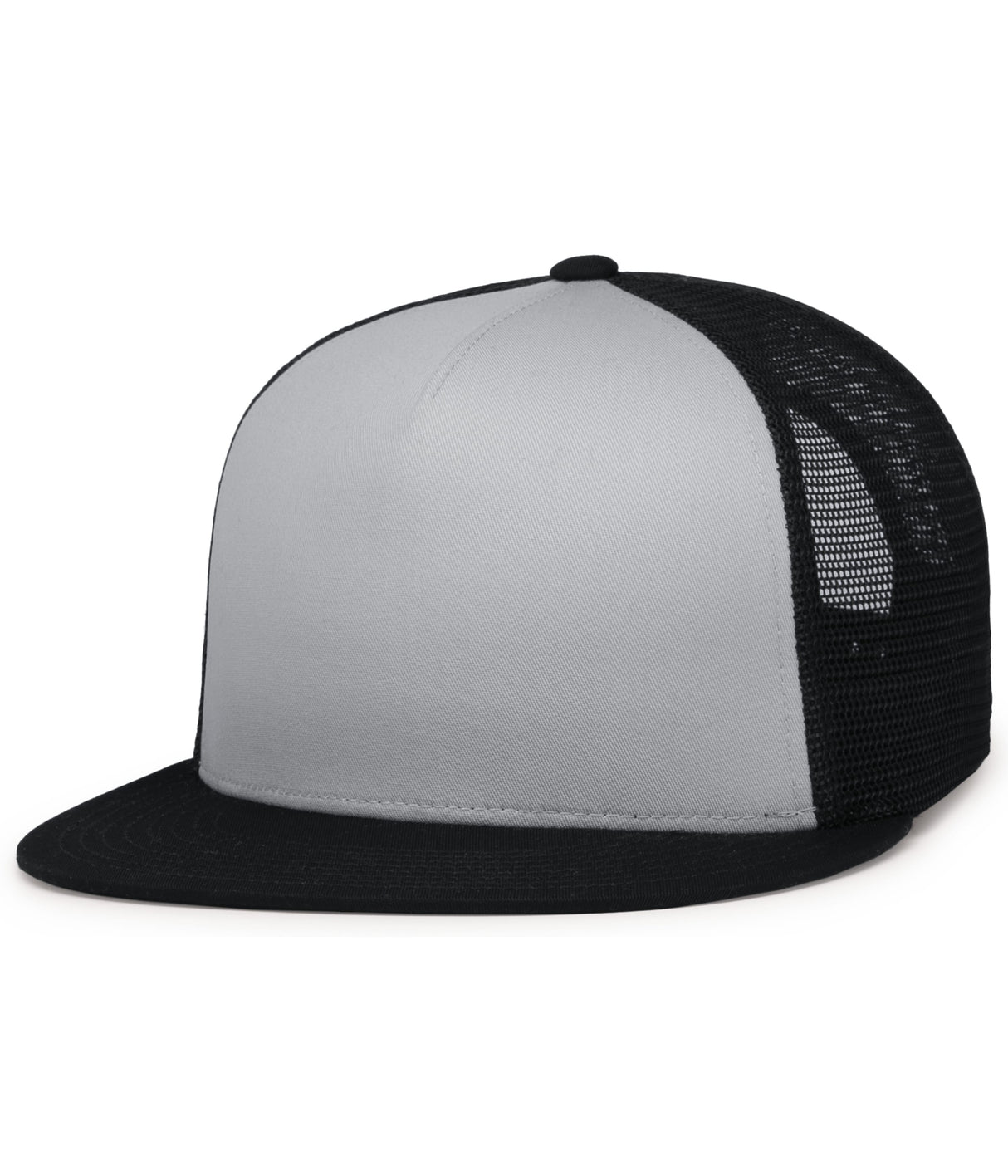 Pacific Headwear D-series 5-panel Trucker Snapback Cap