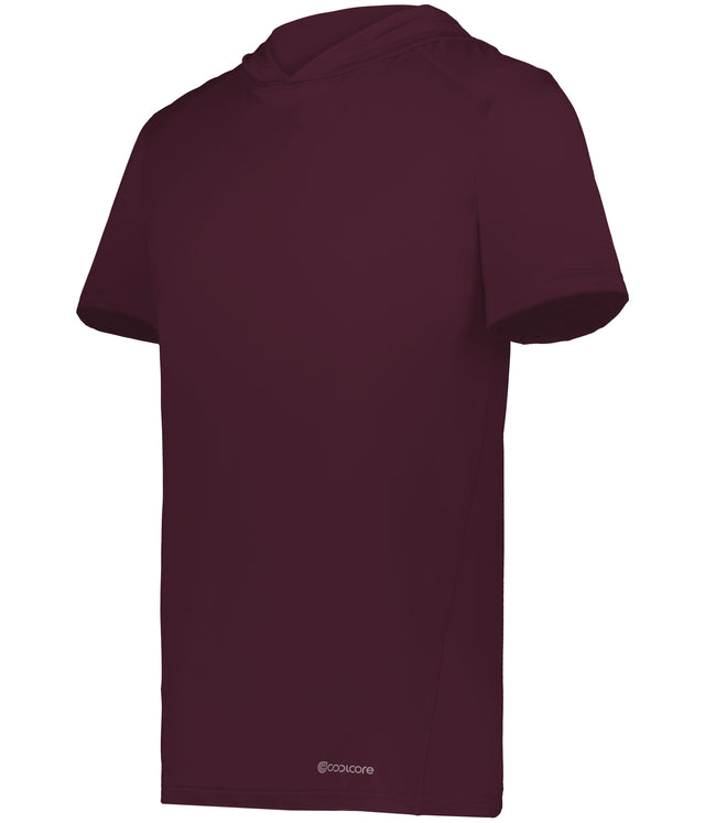 Holloway  Men's Short Sleeve Hoodie Powered By Coolcore®
