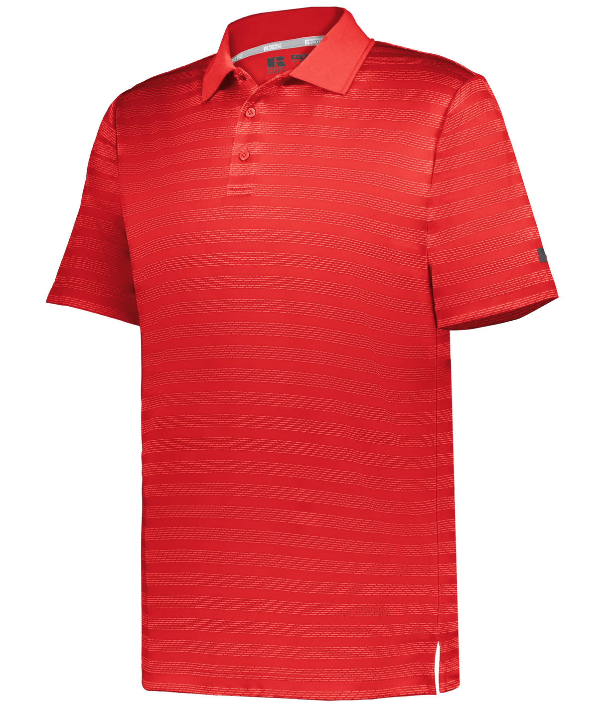 Russell  Men's Sideline Striped Polo