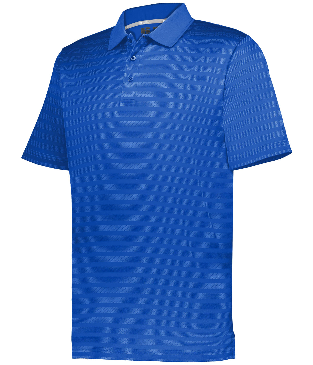 Russell  Men's Sideline Striped Polo