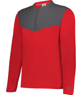 Russell  Men's Sideline Grid 1/4 Zip Pullover
