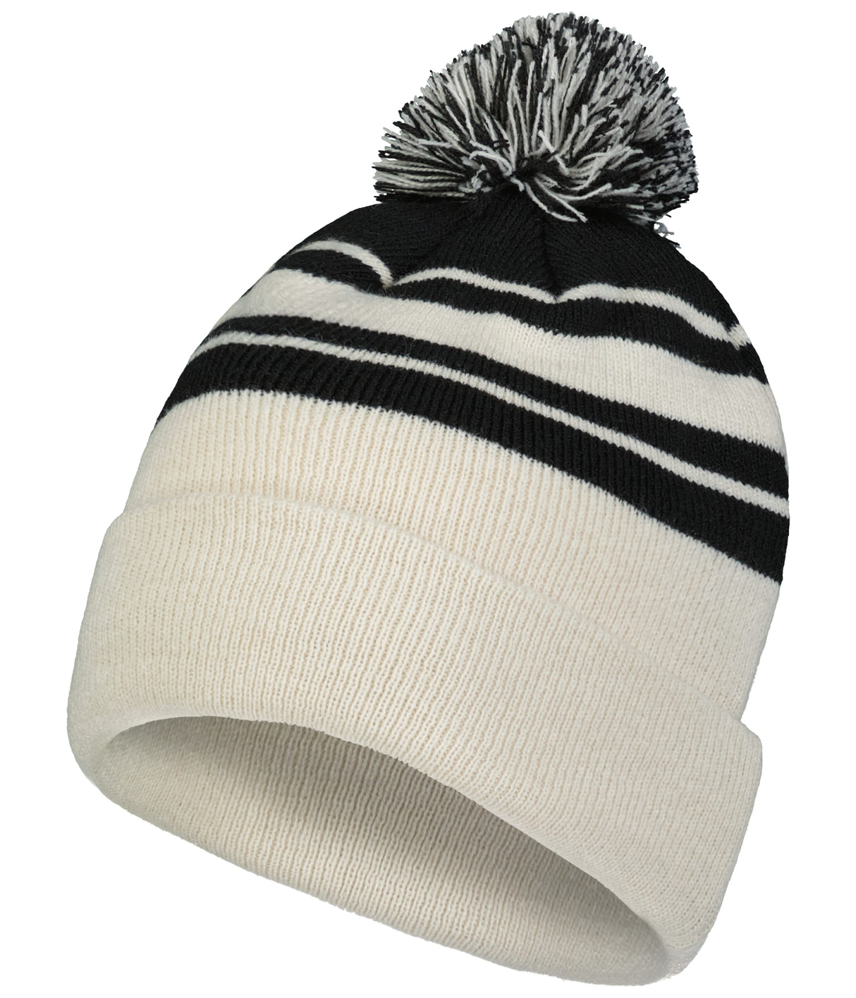 Pacific Headwear Knit Fold Over Pom-pom Beanie