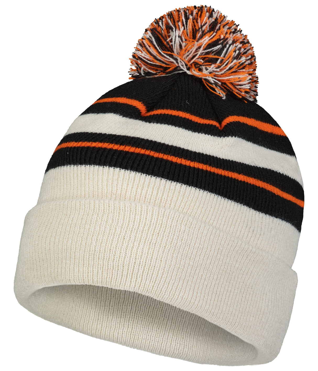 Pacific Headwear Knit Fold Over Pom-pom Beanie