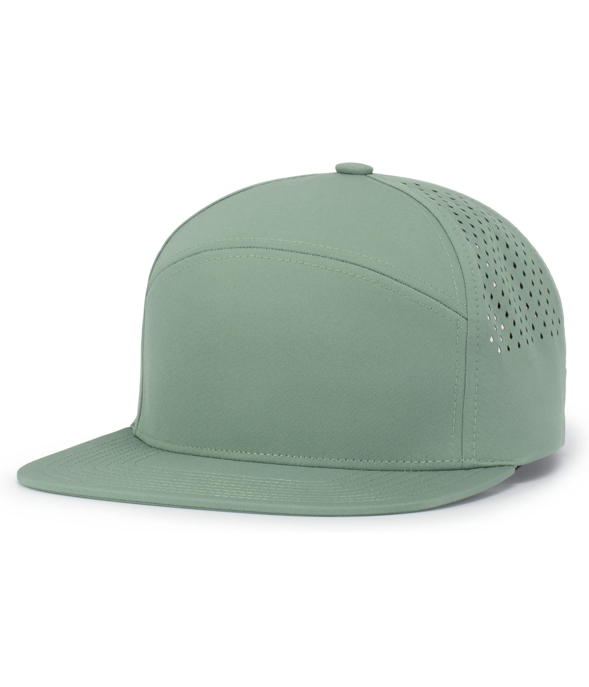 Pacific Headwear  Men's Weekender Perforated 6-panel Arch Cap