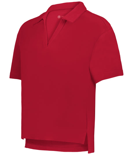 Holloway  Women's Ladies Core Cotton Waist Length Polo