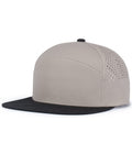 Pacific Headwear  Men's Weekender Perforated 6-panel Arch Cap