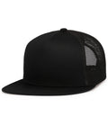 Pacific Headwear D-series 5-panel Trucker Snapback Cap