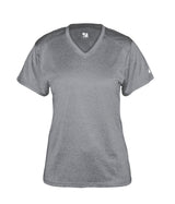 Badger Sport  Women's Pro Heather ' V-neck Tee