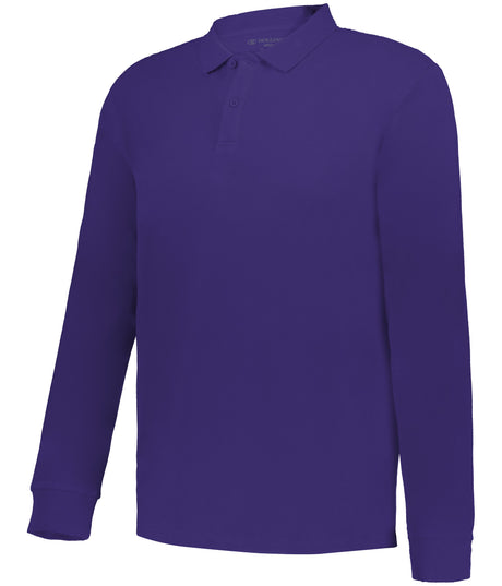Holloway  Men's Core Cotton Long Sleeve Polo
