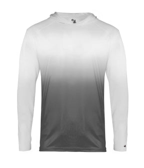 Badger Sport Ombre Youth Hood Tee
