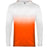Badger Sport Ombre Youth Hood Tee