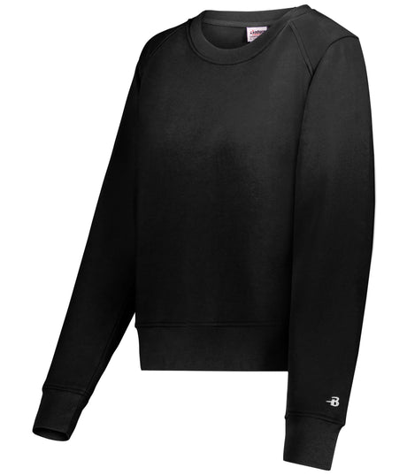 Badger Sport  Women's  Athletic Fleece Crop Crew