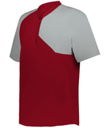 Alleson Athletic  Men's Field 1/4 Zip Short Sleeve Pullover