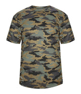 Badger Sport  Men's Camo Tee