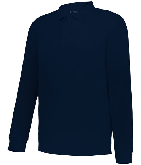 Holloway  Men's Core Cotton Long Sleeve Polo