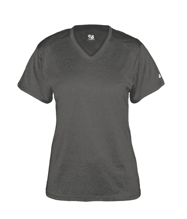Badger Sport  Women's Pro Heather ' V-neck Tee