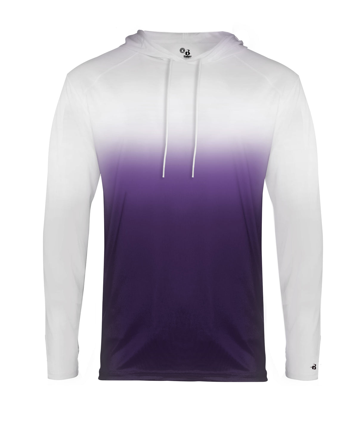 Badger Sport  Men's Ombre Hood Tee