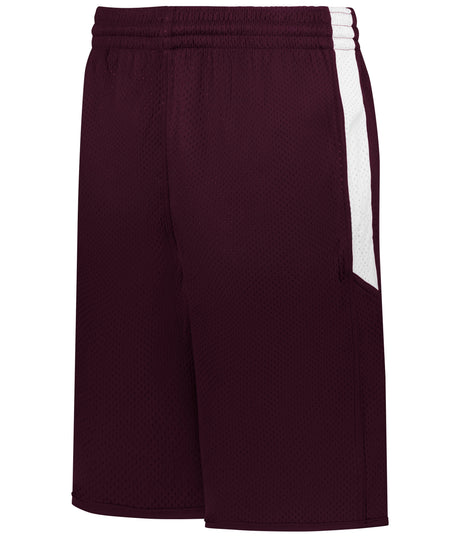 Alleson Athletic  Men's Single-ply Reversible Basketball Shorts