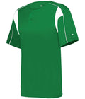 Alleson Athletic Youth Pro Placket Baseball Jersey