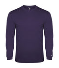Badger Sport Tri-blend L/s Youth Tee