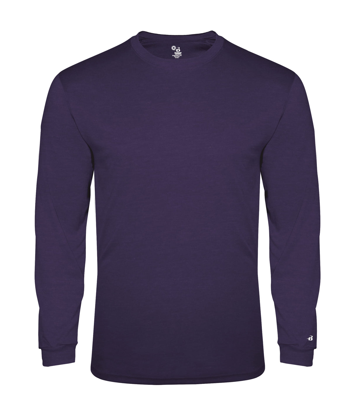 Badger Sport Tri-blend L/s Youth Tee