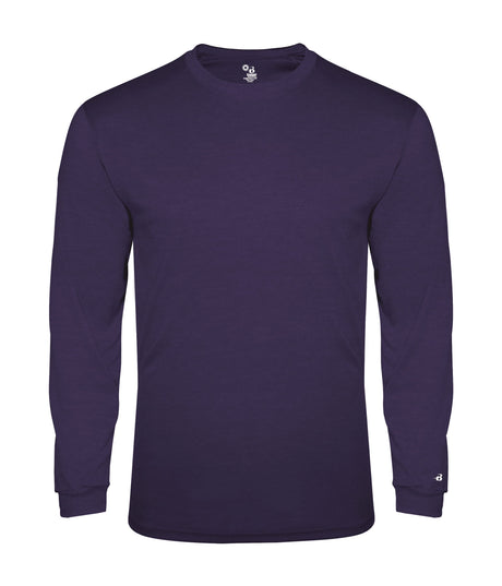 Badger Sport Tri-blend L/s Youth Tee