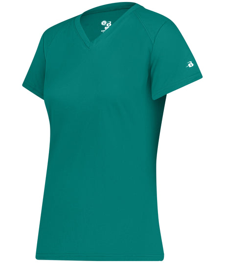 Badger Sport  Women's Ladies B-core V-neck Tee