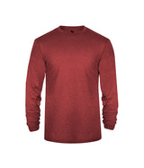 Badger Sport Tri-blend L/s Youth Tee