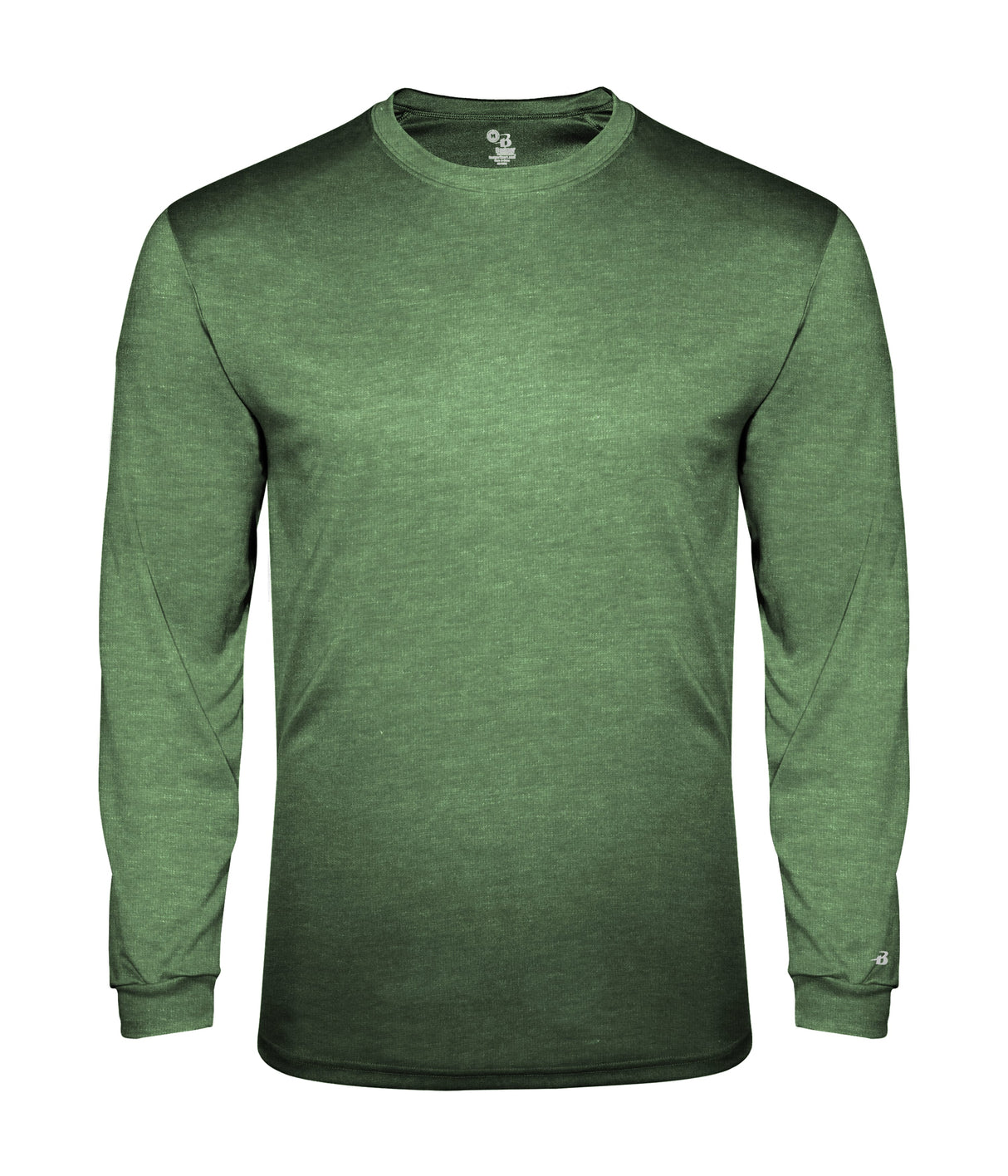 Badger Sport Tri-blend L/s Youth Tee