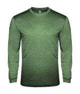 Badger Sport Tri-blend L/s Youth Tee