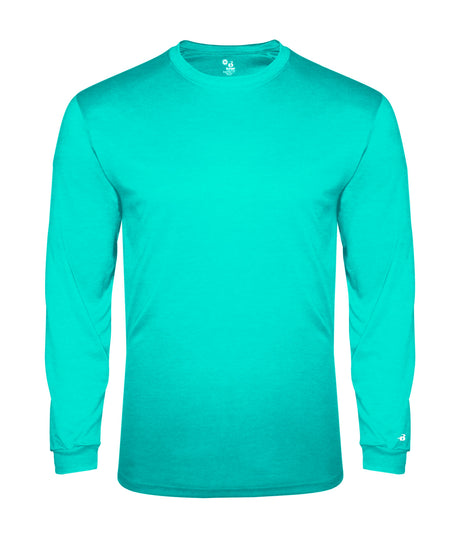 Badger Sport Tri-blend L/s Youth Tee