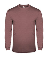 Badger Sport Tri-blend L/s Youth Tee