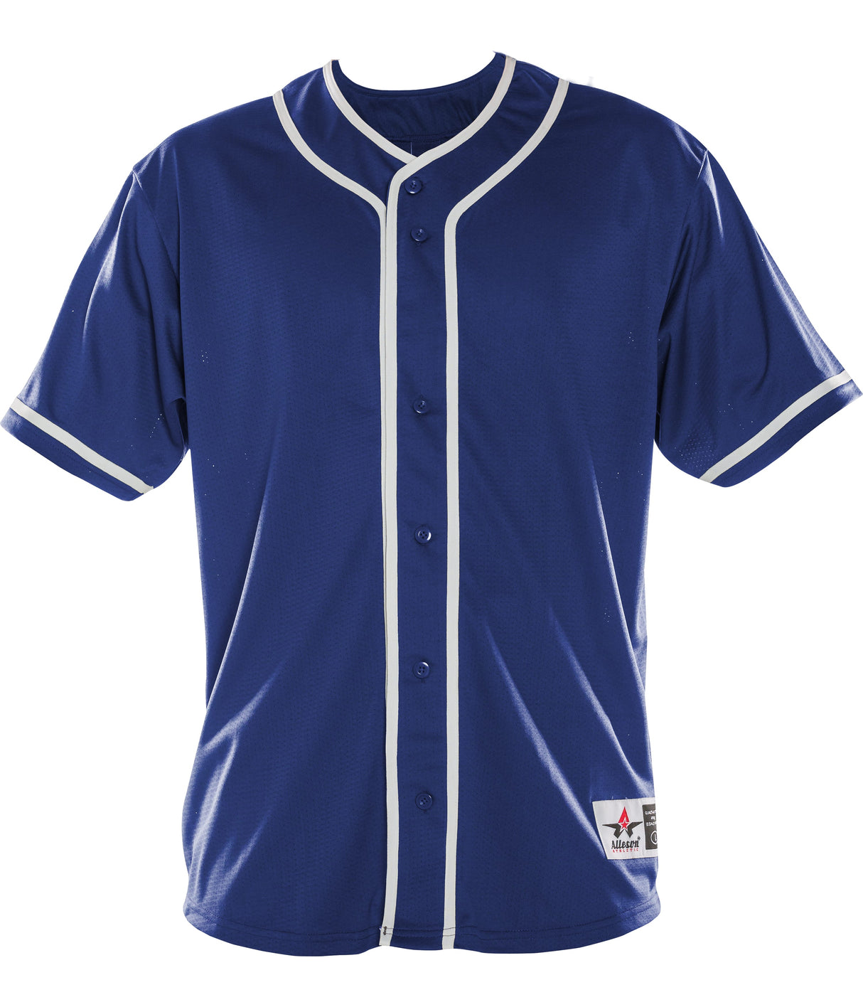 Youth Alleson Athletic Diamond Full Button Baseball Jersey