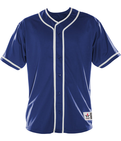Youth Alleson Athletic Diamond Full Button Baseball Jersey