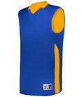 Alleson Athletic  Men's Single-ply Reversbile Basketball Jersey