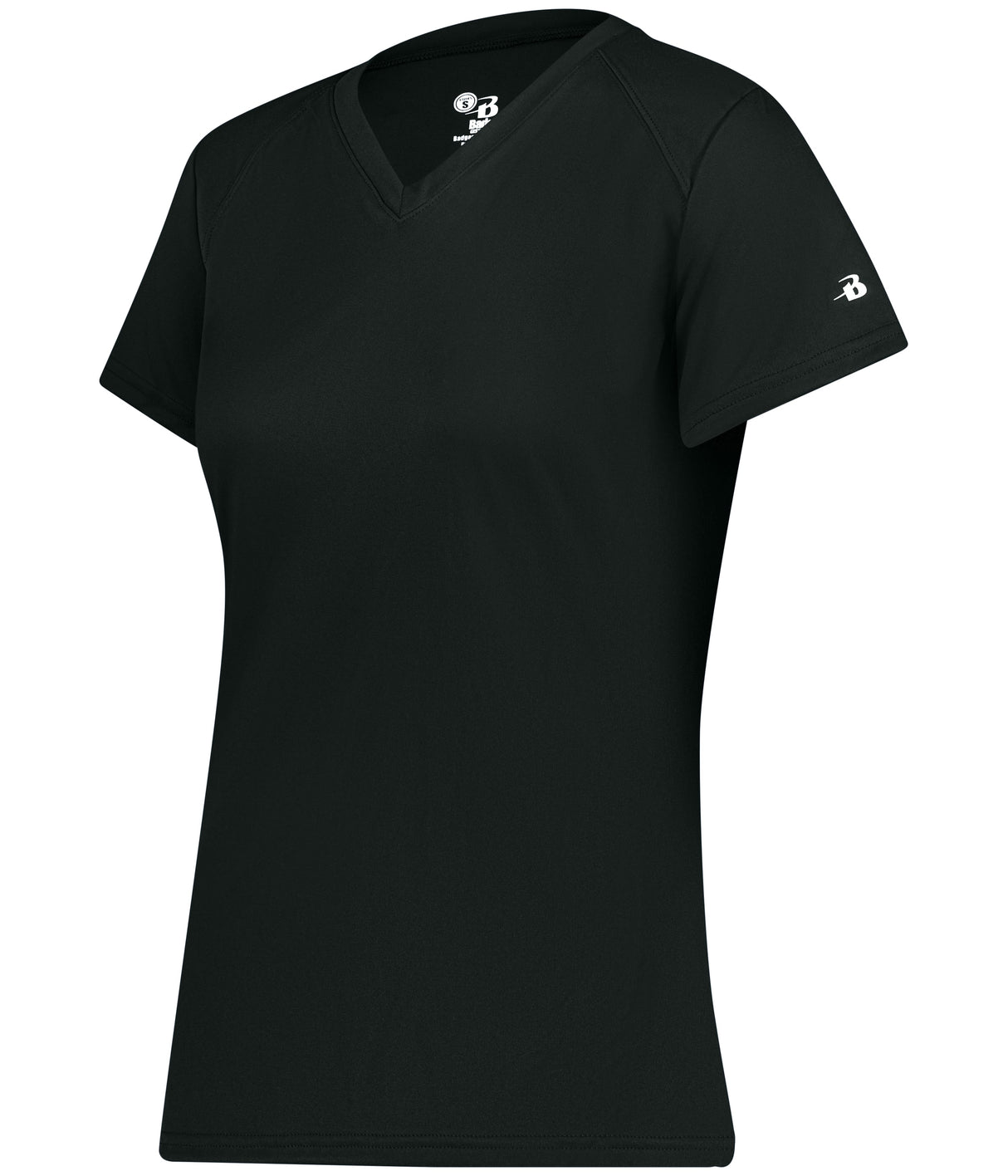 Badger Sport  Women's Ladies B-core V-neck Tee