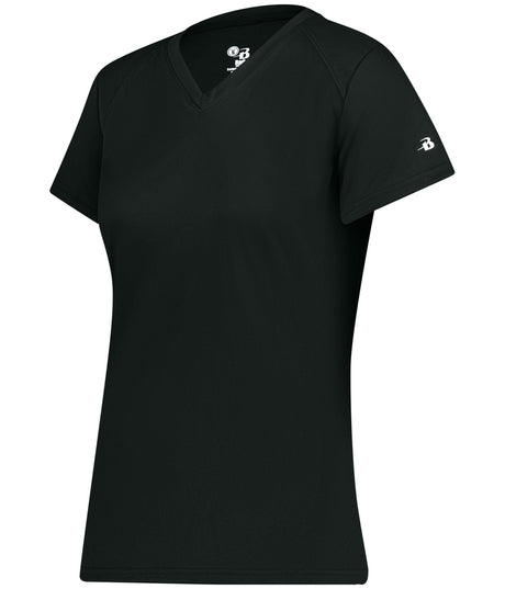 Badger Sport  Women's Ladies B-core V-neck Tee