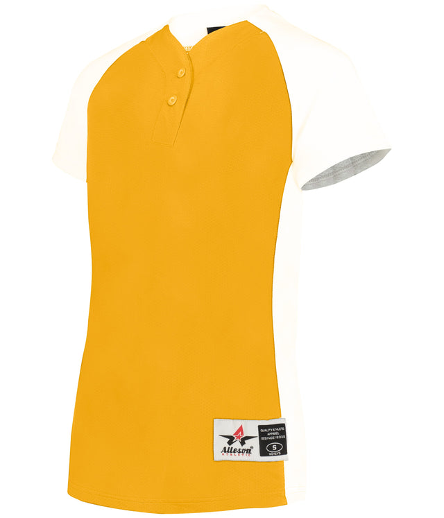 Alleson Athletic  Women's  Two-button Softball Jersey