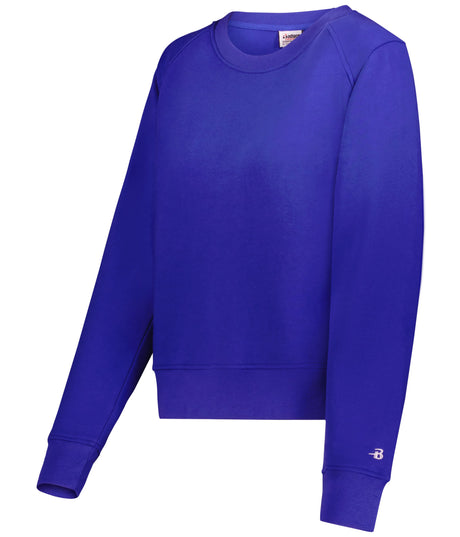 Badger Sport  Women's  Athletic Fleece Crop Crew