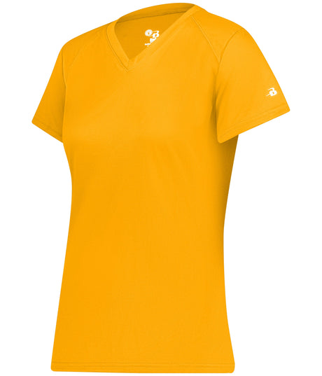 Badger Sport  Women's Ladies B-core V-neck Tee