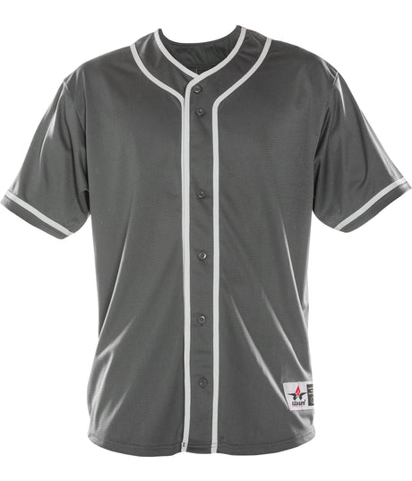 Youth Alleson Athletic Diamond Full Button Baseball Jersey