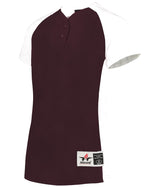 Alleson Athletic  Women's  Two-button Softball Jersey