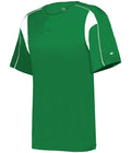 Alleson Athletic  Men's Pro Placket Baseball Jersey