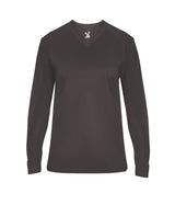 Badger Sport  Women's Ultimate ' V-neck L/s Te